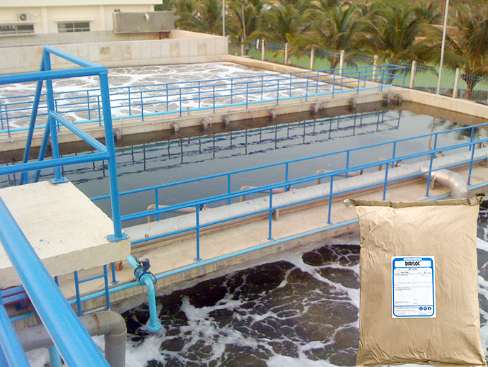 123-1 Polymer anion ngày nay được sử dụng phổ biến trong xử lí nước thải